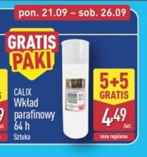 Wkład parafinowy 64 h Calix