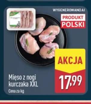 Mięso z nogi kurczaka XXL
