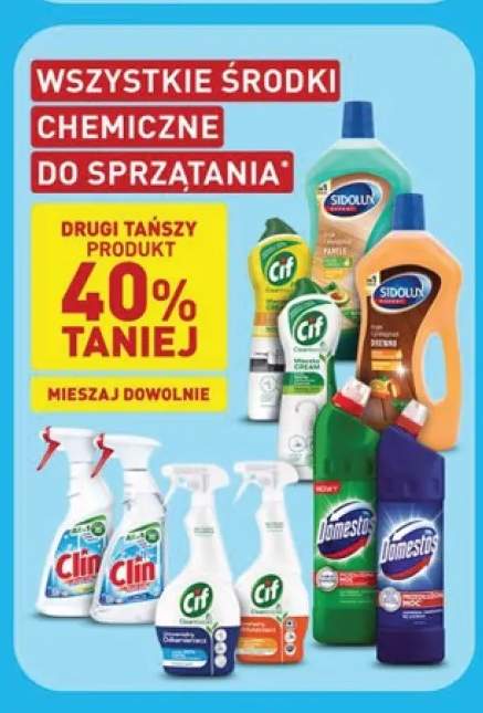 Środki chemiczne do sprzątania +9 wariantów