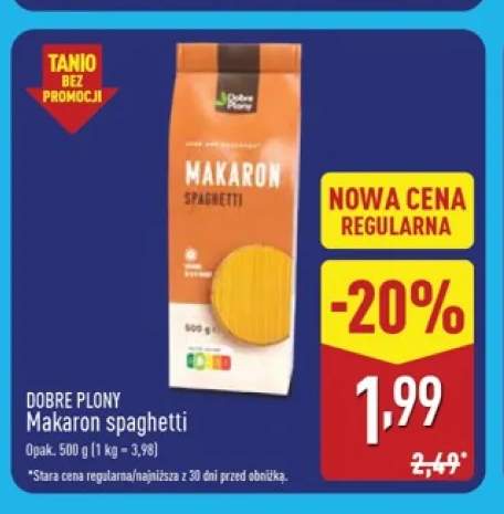 Makaron spaghetti Dobre Plony