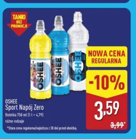 Sport napój zero Oshee