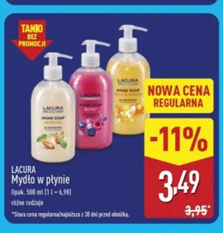 Mydło w płynie Lacura