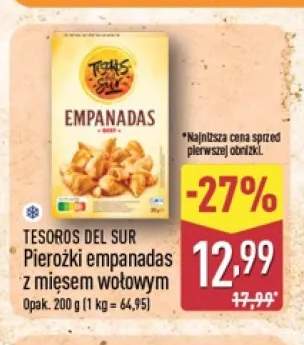 Pierożki empanadas z mięsem wołowym Tesoros del Sur