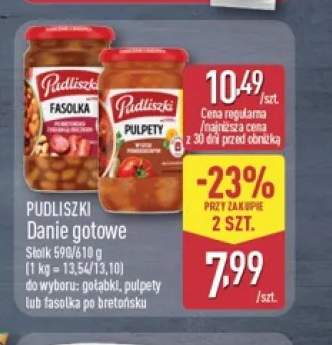 Danie gotowe gołąbki Pudliszki +2 warianty