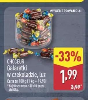 Galaretki w czekoladzie luz Choceur