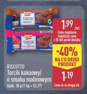 Torcik kakaowy Biscotto +1 wariant