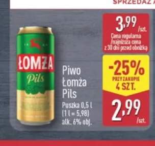 Piwo Łomża Pils