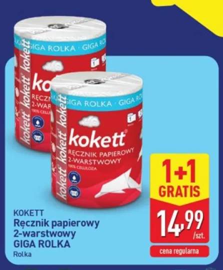 Ręcznik papierowy 2-warstwowy Giga Rolka Kokett
