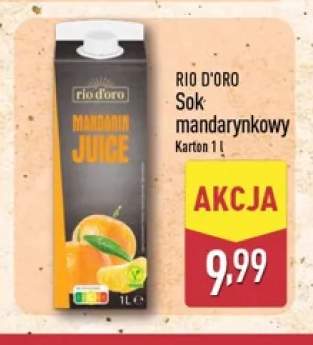 Sok mandarynkowy Rio D'oro