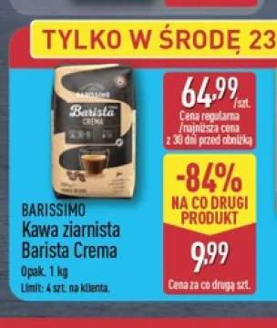 Kawa ziarnista Barista Crema Barissimo