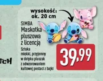 Maskotka pluszowa z licencją Simba