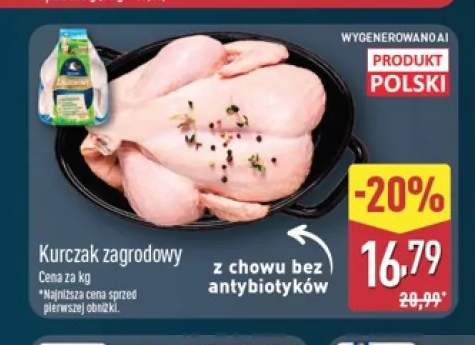 Kurczak z chowu bez antybiotyków