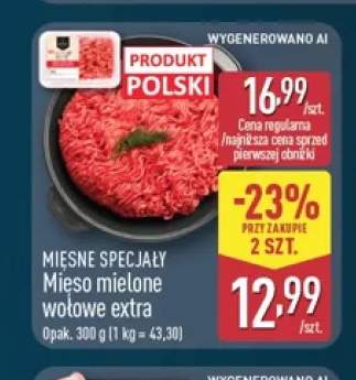 Mięso mielone wołowe extra Mięsne Specjały