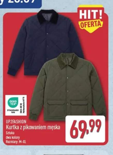 Kurtka z pikowaniem męska UP2Fashion