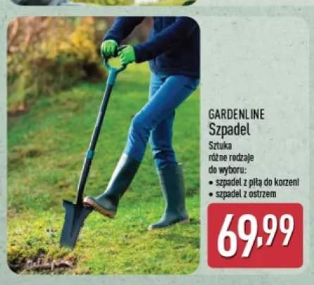 Szpadel z piłą do korzeni Gardenline +1 wariant