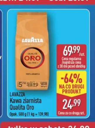 Kawa ziarnista Qualita Oro Lavazza
