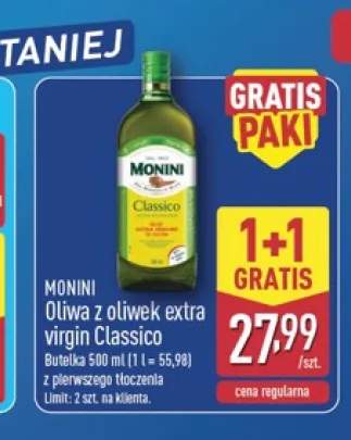Oliwa z oliwek extra virgin Classico Monini