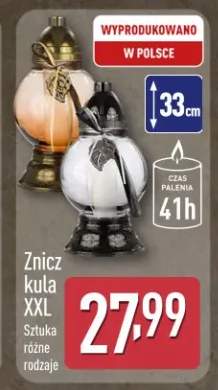 Znicz kula Xxl