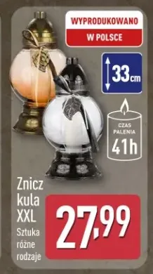 Znicz kula Xxl