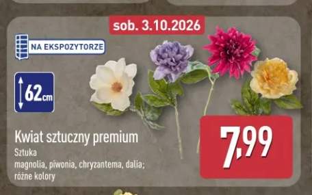 Kwiat sztuczny premium chryzantema +3 warianty
