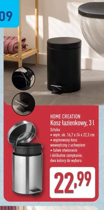 Kosz łazienkowy 3 l Home Creation