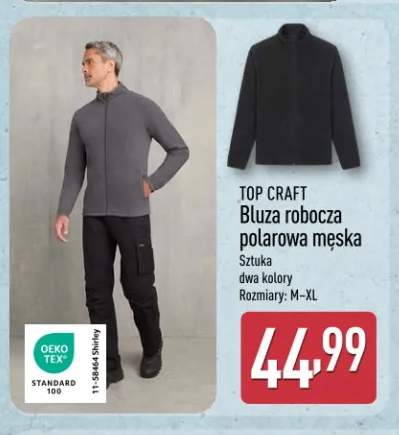 Bluza robocza polarowa męska Top Craft