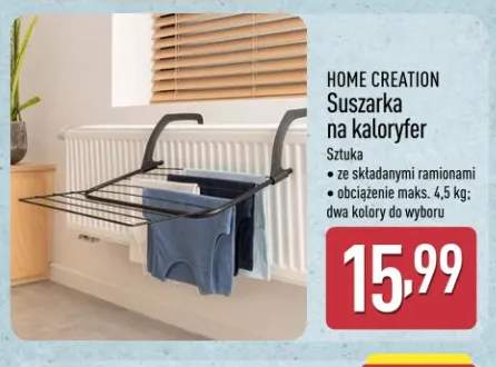 Suszarka na kaloryfer ze składanymi ramionami Home Creation