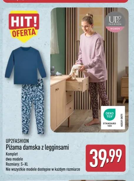 Piżama damska z legginsami UP2FASHION