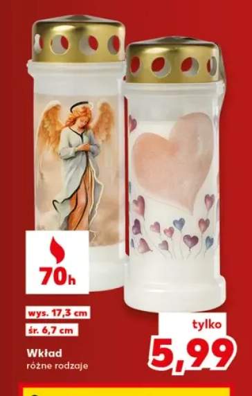 wkład do znicza