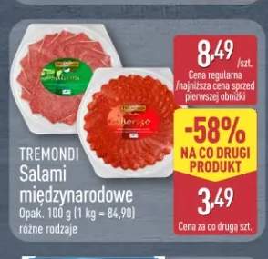 Salami międzynarodowe Tremondi