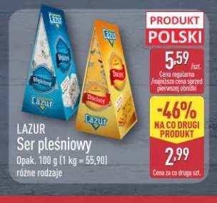 Ser pleśniowy Lazur