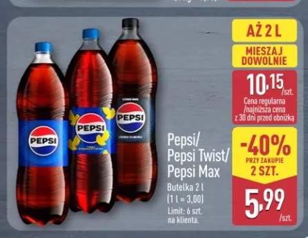 Napój gazowany Pepsi +2 warianty