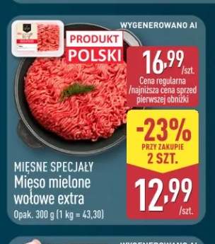 Mięso mielone wołowe extra Mięsne Specjały