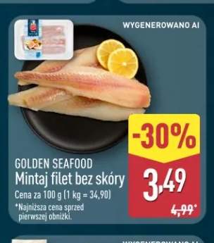 Mintaj filet bez skóry Golden Seafood
