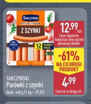 Parówki z szynki Tarczyński Premium Family Pack