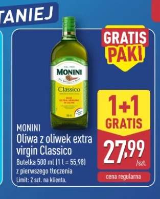 Oliwa z oliwek extra virgin Classico Monini