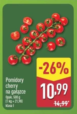 Pomidory cherry na gałązce