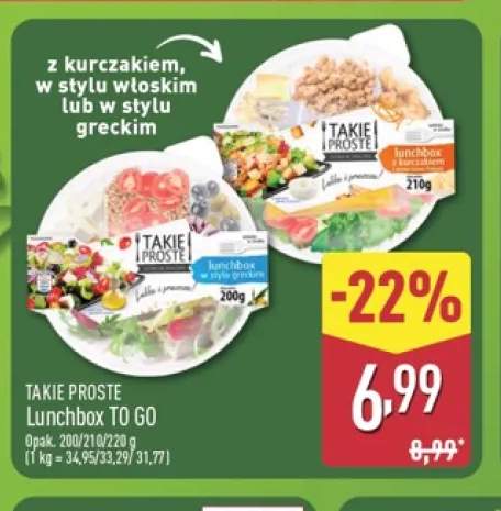 Lunchbox TO GO z kurczakiem Takie Proste +2 warianty