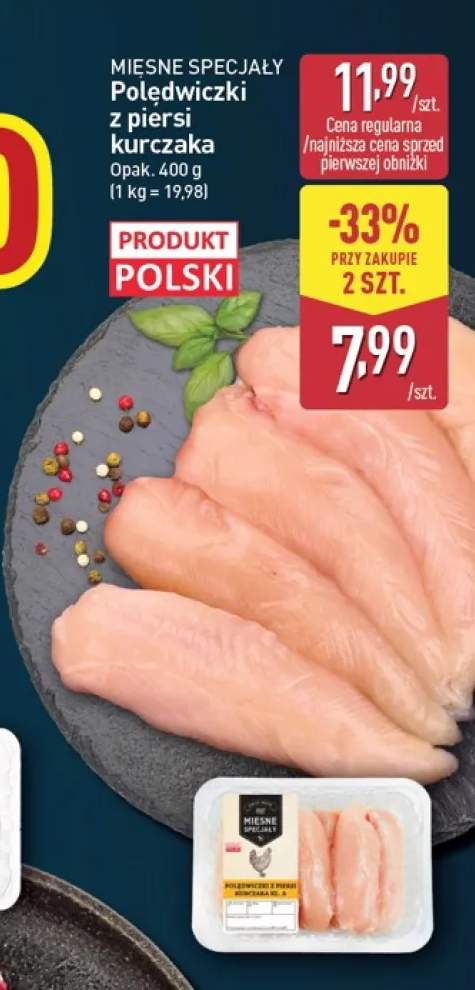 Polędwiczki z piersi kurczaka Mięsne Specjały