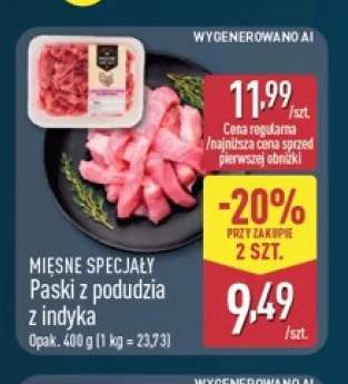 Paski z podudzia z indyka Mięsne Specjały