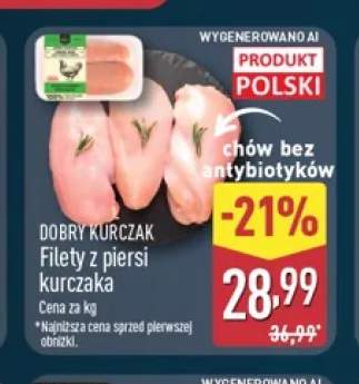 Filety z piersi kurczaka Dobry Kurczak