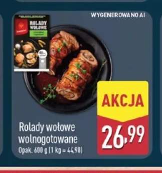Rolady wołowe wolnogotowane Sokołów