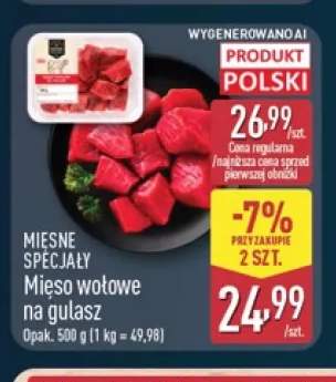 Mięso wołowe na gulasz Mięsne Specjały