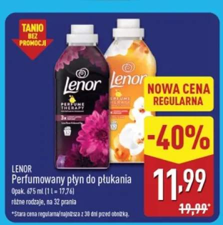 Perfumowany płyn do płukania Lenor