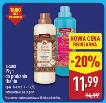 Płyn do płukania tkanin Tesori d'Oriente