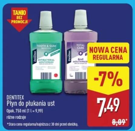 Płyn do płukania ust Dentitex