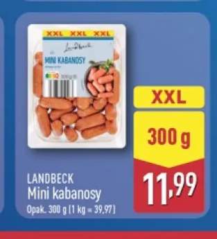 Mini kabanosy Landbeck