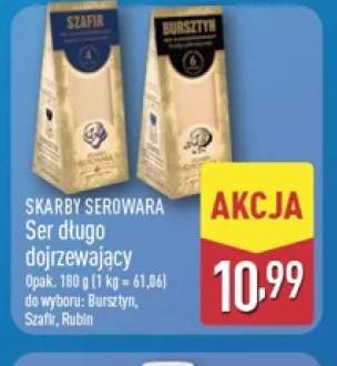 Ser długo dojrzewający Bursztyn Skarby Serowara +2 warianty