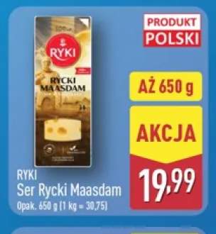 Ser Rycki Maasdam w plastrach Ryki