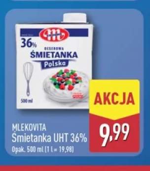 Śmietanka UHT Mlekovita 36%